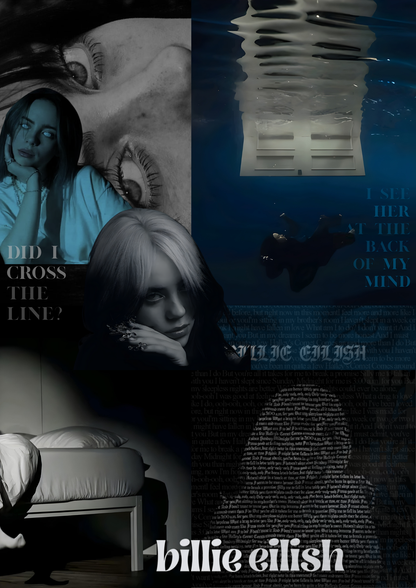 Billie Eilish Wall Art Poster
