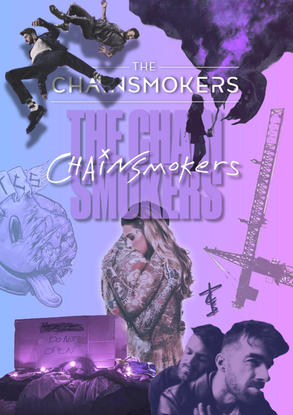 Chainsmokers Wall Art Poster